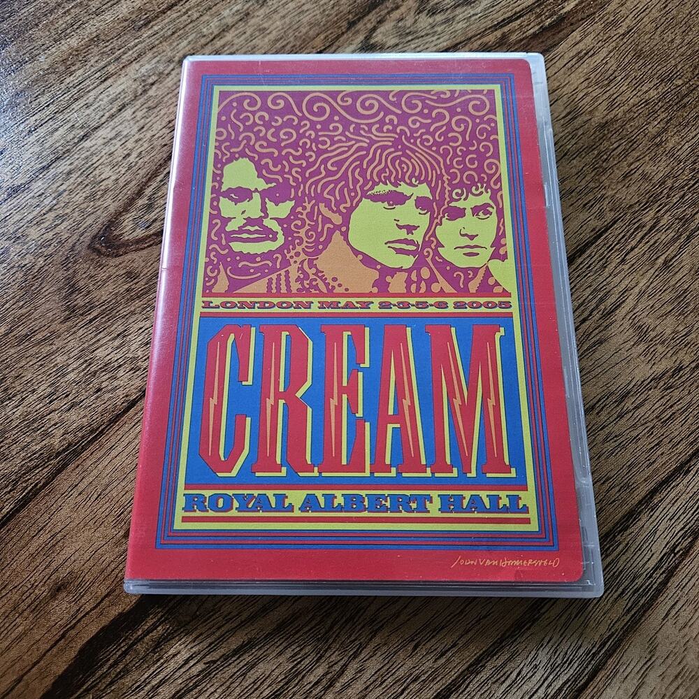 Cream - Royal Albert Hall - London May 2-3-5-6 2005 DVD 2 Disc Set Music